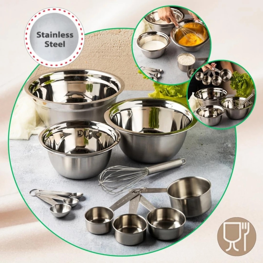 King Hoff Set of Nested Bowls – 12 pcs. – 5