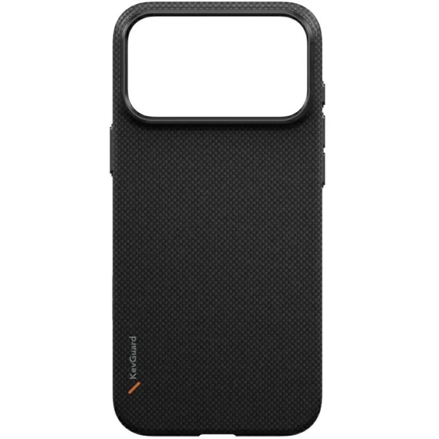 UNIQ Keva EDGE maciņš iPhone 18 Pro Max / 17 Pro Max, Magclick Charging, melnā krāsā – 2