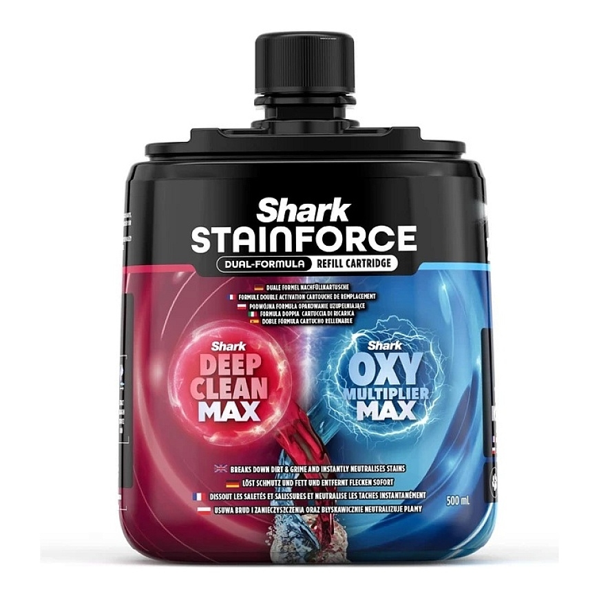 Valymo priemonių rinkinys, skirtas „Shark StainXpert“, 500 ml – 2