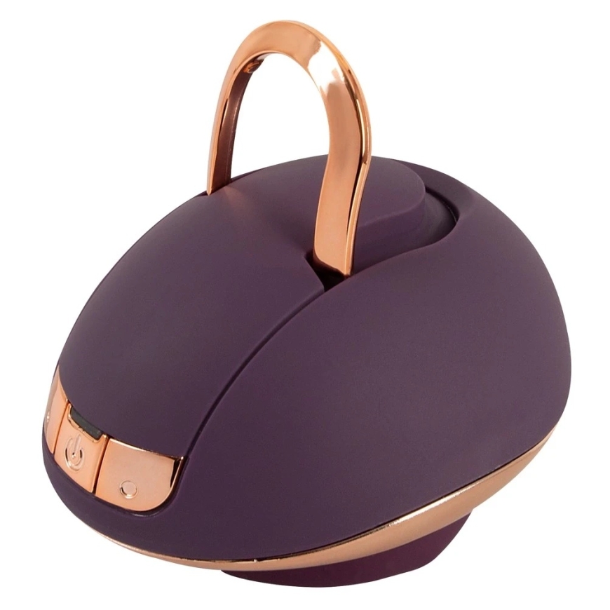Valge pöörlev vulva massaažiseade – 2