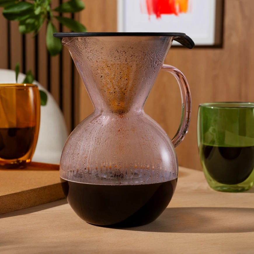 Kavos aparatas Bodum kavos virimo įtaisas MoMA Pour Over levandų spalvos – 5
