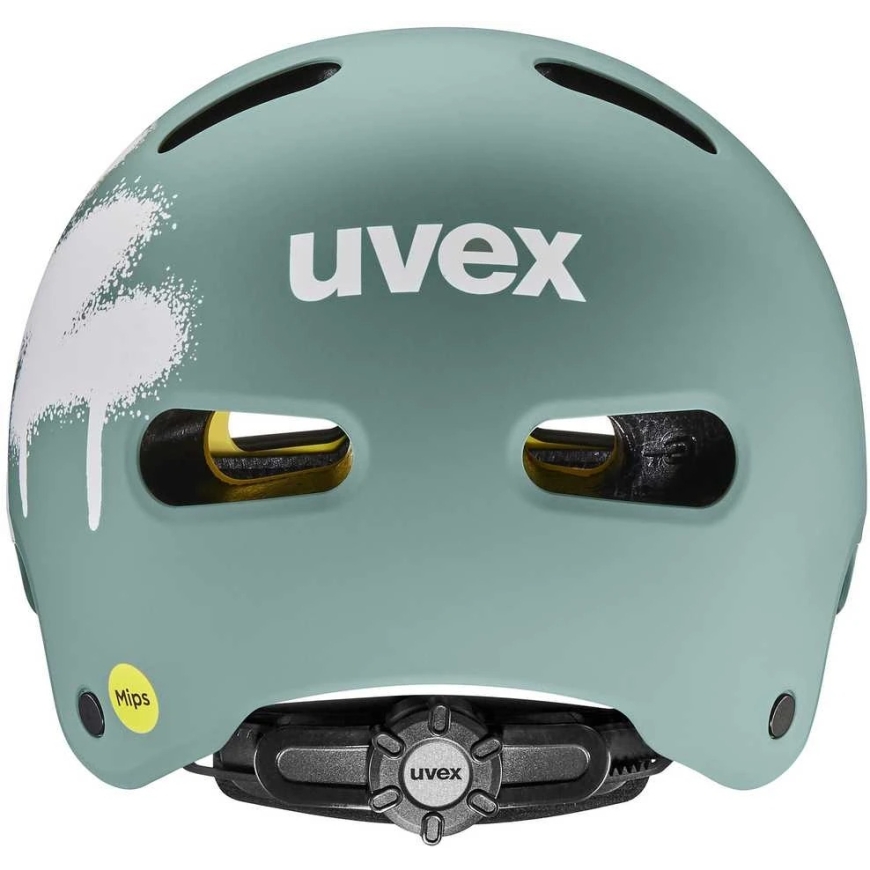 Uvex kid 4 style MIPS -kypärä spray sage vihreä matt-55-58CM – 2