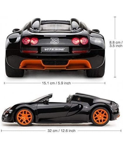 RASTAR 1:24 RC car model operated by Bugatti Grand Sport Vitesse (WRC), 47000 – 12
