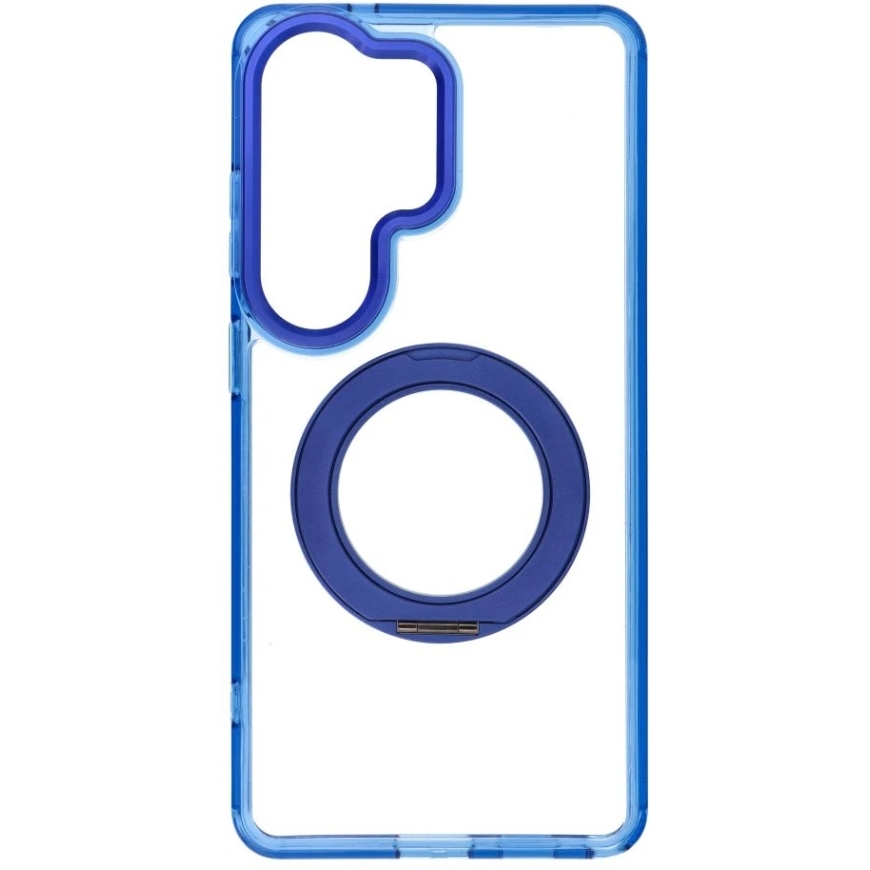 OEM vāciņš Samsung S26 Ultra Frame Circle Stand, saderīgs ar MagSafe, tumši zils – 2