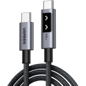 UGREEN Uno USB-C uz USB-C kabelis, Power Delivery (PD), 5A / līdz 100W ātrā uzlāde, 2 m UGREEN Uno USB-C uz USB-C kabelis, Power Delivery (PD), 5A / līdz 100W ātrā uzlāde, 2 m