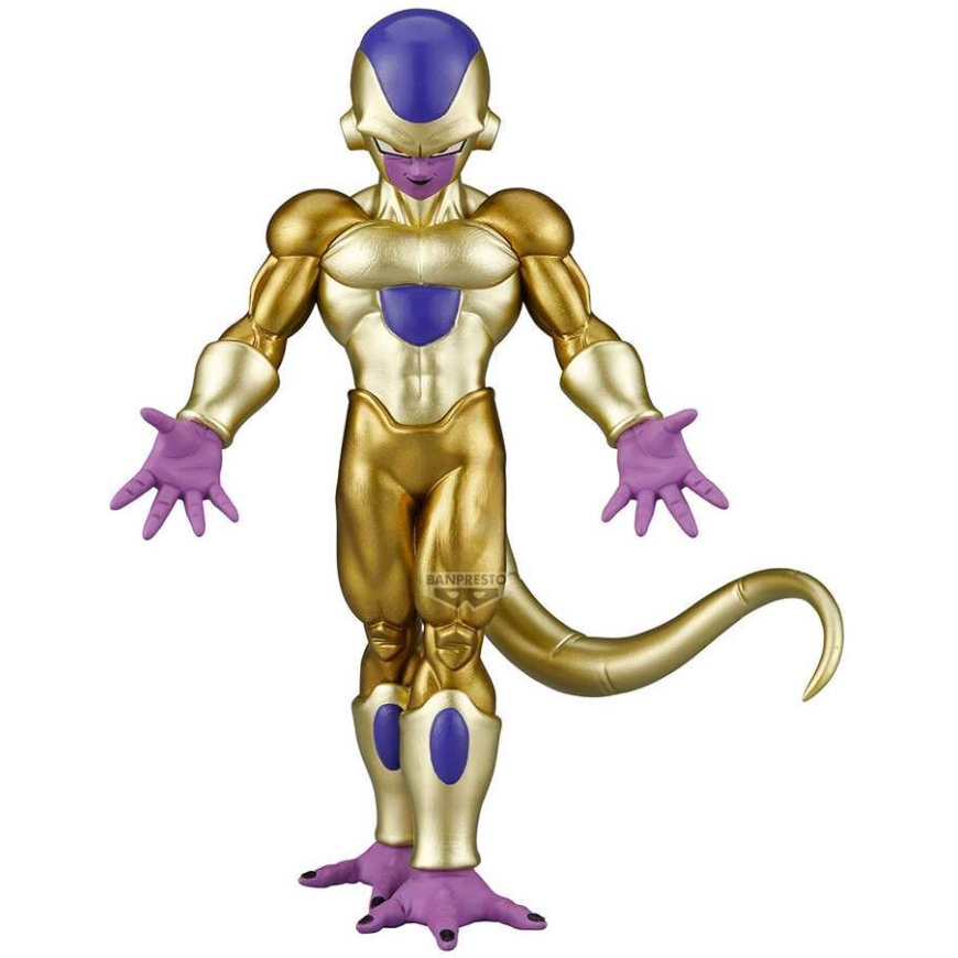 Фигура Golden Frieza высотой 17 см из серии Solid Edge Works от Banpresto по Dragon Ball Super