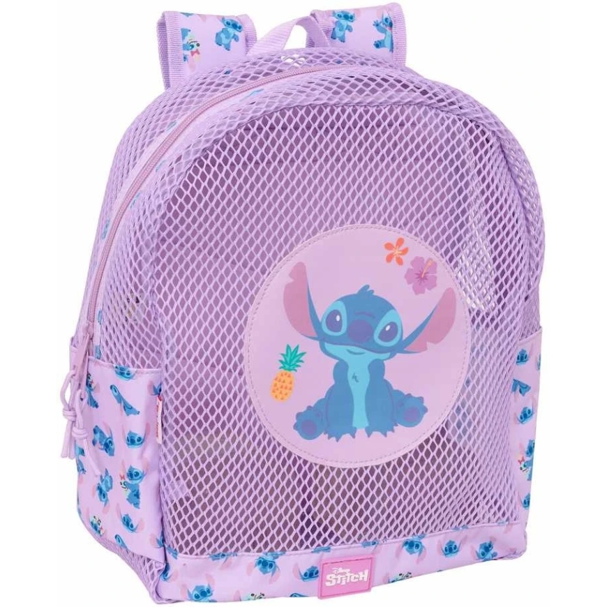 Safta Beach Backpack Lilo & Stitch Lilac 30.5 x 24 x 18 cm Kids