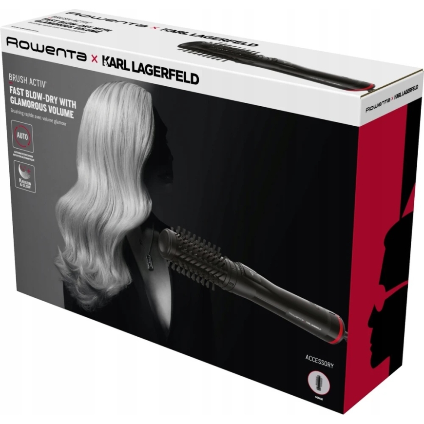 Rowenta Activ Keratin and Shine Hair | x Karl Lagerfeld CF952LF0 | Konditsioneerimise sooritus | Soojusastmete arv 2 | 1000 W | – 4