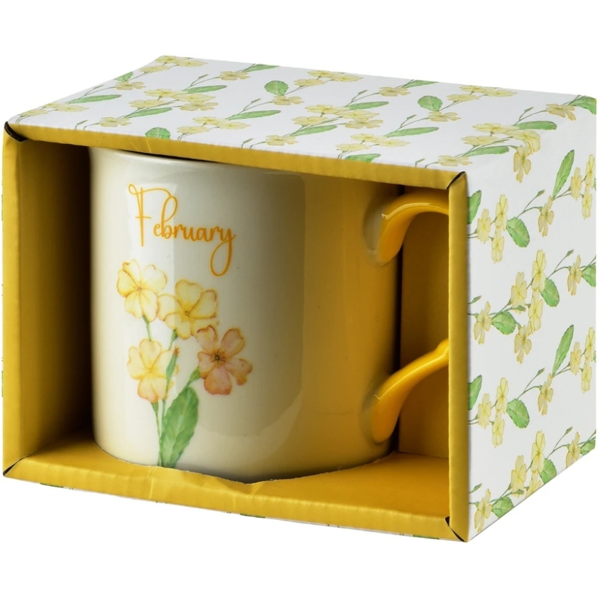 Mondex Since 1986 FEBRUARY mug 320ml 8.7x9cm February – 2