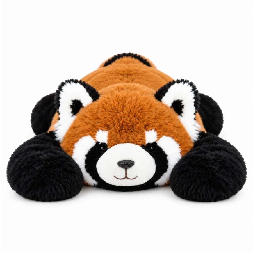 Lean Toys Pliušinis žaislas - raudonoji panda, 60 × 35 × 18 cm – 2