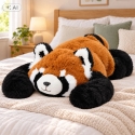 Lean Toys Pehme mänguasi - punane panda, 60 × 35 × 18 cm Lean Toys Pehme mänguasi - punane panda, 60 × 35 × 18 cm