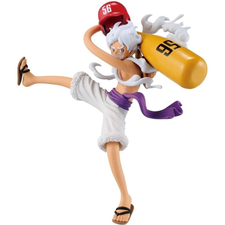 Banpresto - One Piece - Monki D. Lūfijs Gear 5 (Cīņas Rekordu Kolekcijas 2. Versija)