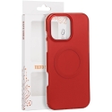 Telforceone Tecto Shield Mistiq Mag maciņš iPhone 15 Pro Max 6,7" sarkans Telforceone Tecto Shield Mistiq Mag maciņš iPhone 15 Pro Max 6,7" sarkans
