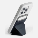 Moft Movas "Snap-On" магнитный кошелек и подставка для телефона MagSafe, темно-синий Moft Movas "Snap-On" магнитный кошелек и подставка для телефона MagSafe, темно-синий