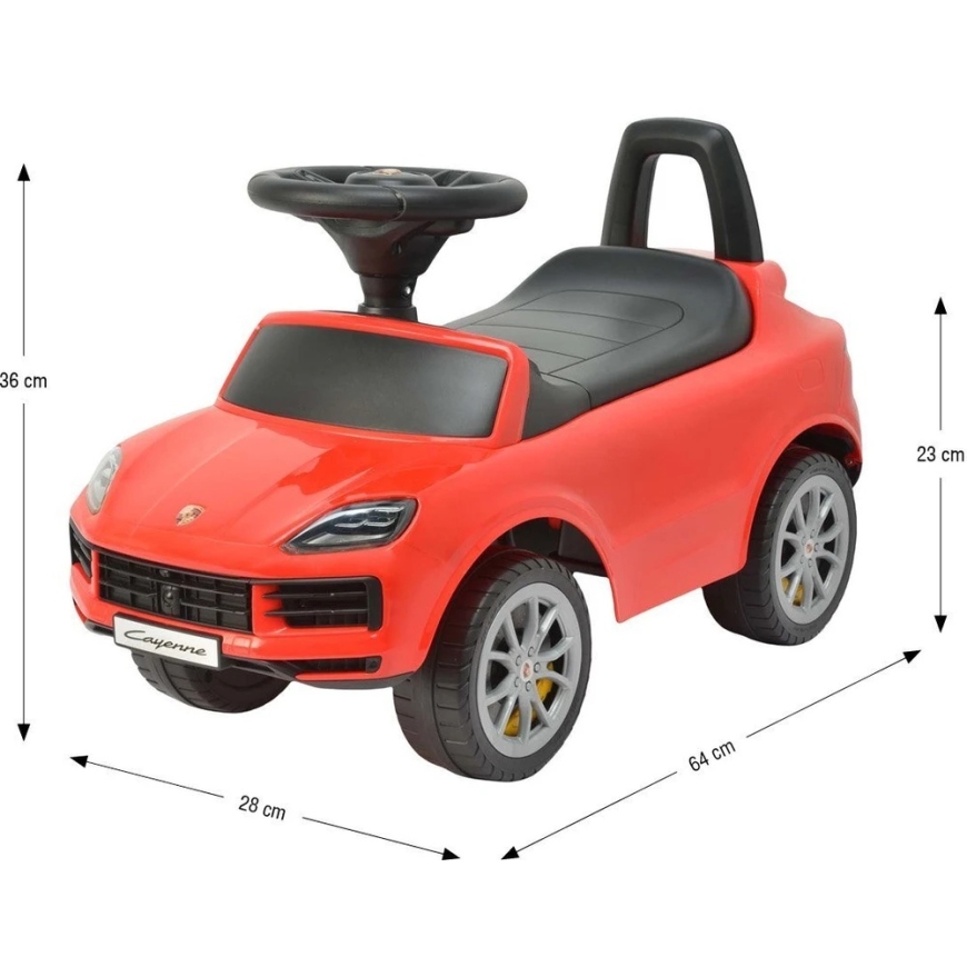 Milly Mally Porsche Cayenne S red ride-on car – 2