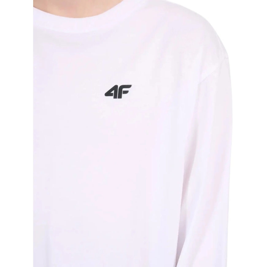 Marškinėliai dla chłopca 4F longsleeve M655 balta 4FJWMM00TLONM655 10S (128cm) – 3