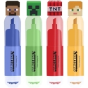 KIDS Minecraft marķieri + zīmogu komplekts 4 gab. Creeper TNT Alex Steve / Mc00058 (SB11936) KIDS Minecraft marķieri + zīmogu komplekts 4 gab. Creeper TNT Alex Steve / Mc00058 (SB11936)