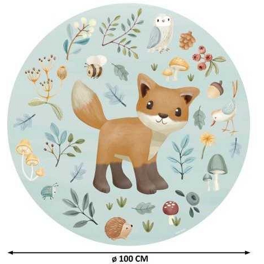 Little Dutch Wallpaper Circle fleece ´Forest Wonders´ – 2