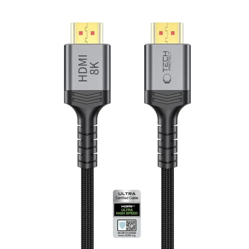 TECH-PROTECT ULTRABOOST CABLE HDMI 2.1 4K 120HZ / 8K 60HZ 300CM BLACK – 4