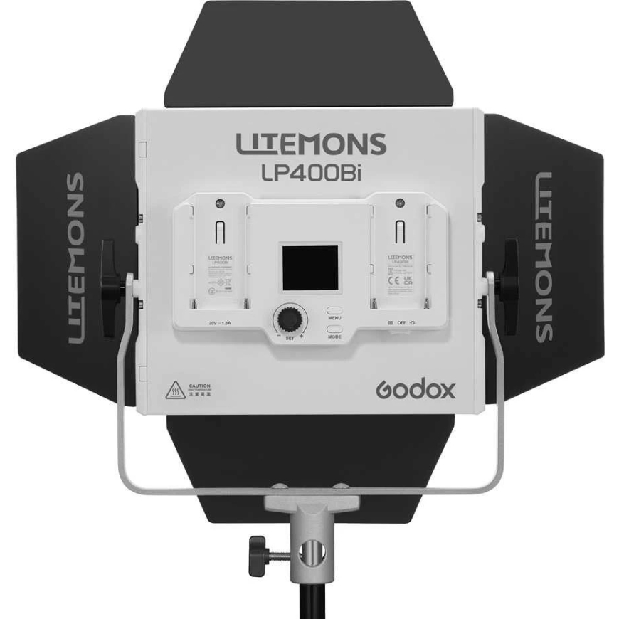 Apšvietimo įranga - Godox Litemons LP400Bi Bi-Color LED šviesos panelė 2800K-6500K – 4