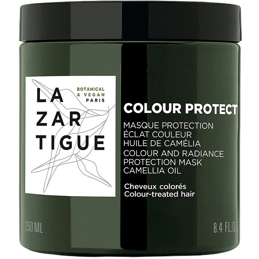 Lazartigue COLOUR PROTECT Valoa Tuova Suojaava Naamio Kameliöljyllä 250ml