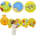 Viga Toys VIGA suur puidust tegevustahvel Röster
