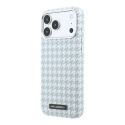 Karl Lagerfeld PU Houndstooth -hartsikuvioinen muovikuori MagSafe-tuesta iPhone 17 Pro Max:lle sininen Karl Lagerfeld PU Houndstooth -hartsikuvioinen muovikuori MagSafe-tuesta iPhone 17 Pro Max:lle sininen