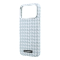 Karl Lagerfeld PU Houndstooth Resin Plate telefono dėklas su MagSafe palaikymu iPhone 17 Pro Max mėlynas Karl Lagerfeld PU Houndstooth Resin Plate telefono dėklas su MagSafe palaikymu iPhone 17 Pro Max mėlynas