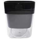 Oem Savaime laistantis gėlių vazonas - 10.2 cm - Baltas - Automatinis augalų laistymas