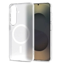 Tech-Protect MagSlim telefono dėklas su MagSafe palaikymu Samsung Galaxy S26 (S942) pilkas skaidrus Tech-Protect MagSlim telefono dėklas su MagSafe palaikymu Samsung Galaxy S26 (S942) pilkas skaidrus