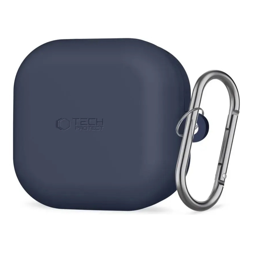 TECH-PROTECT SILICONE HOOK SAMSUNG GALAXY BUDS 4 / 4 PRO NAVY BLUE
