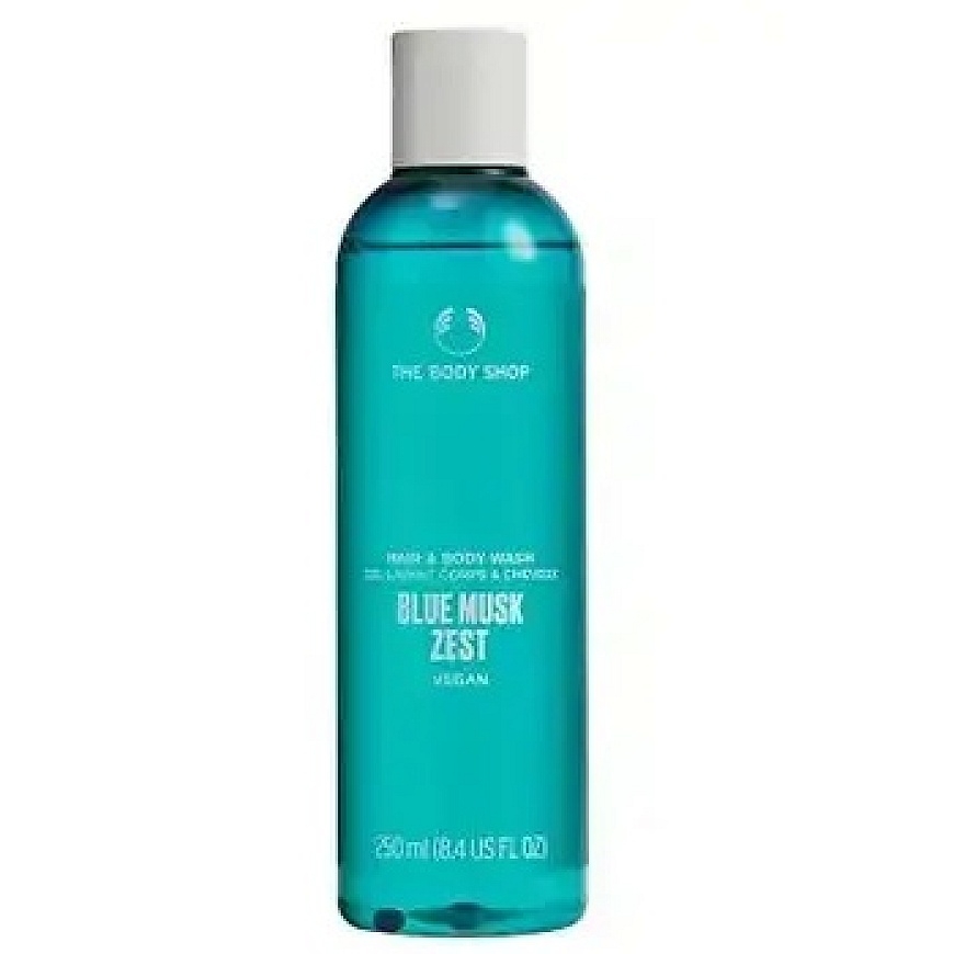Гель для душа и волос The Body Shop Blue Musk Zest 250 мл