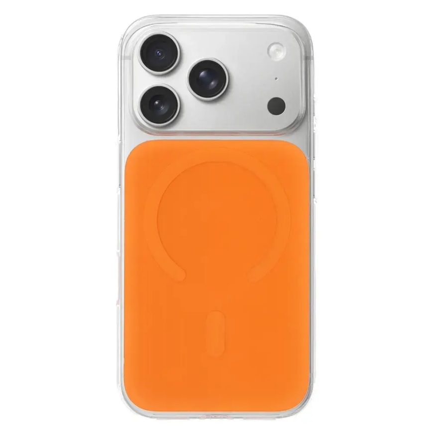 Glossy phone case with MagSafe support for iPhone 17 Pro Max orange – 2
