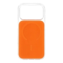 Glossy phone case with MagSafe support for iPhone 17 Pro Max orange Glossy phone case with MagSafe support for iPhone 17 Pro Max orange