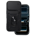 Slide Camera Armor maciņš telefonam iPhone 17 Pro Max melns Slide Camera Armor maciņš telefonam iPhone 17 Pro Max melns