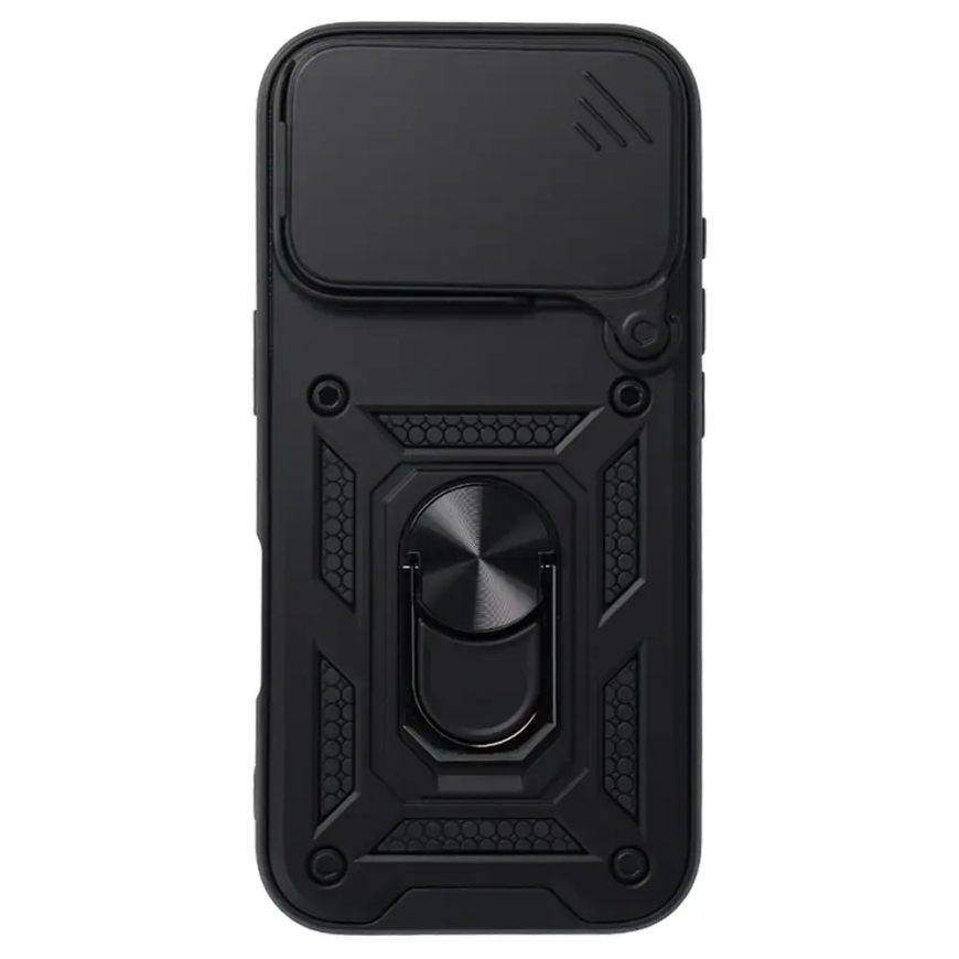 Slide Camera Armor чехол для телефона iPhone 17 Pro Max чёрный – 2