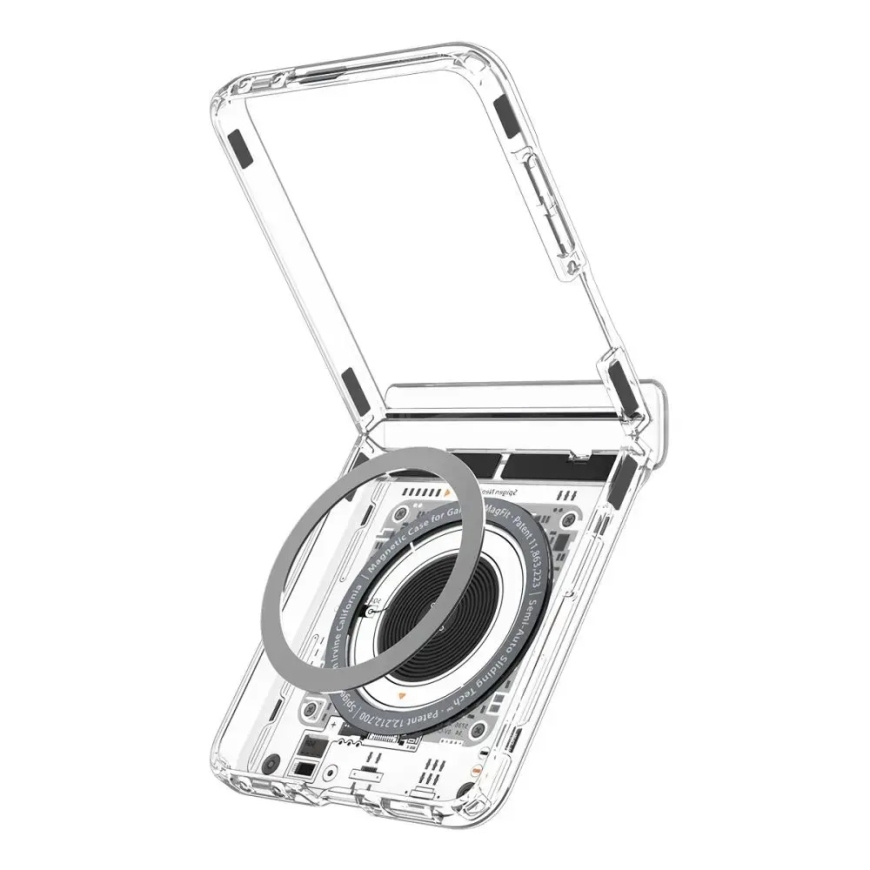 Spigen Ultra Hybrid Pro telefono dėklas su MagSafe palaikymu Samsung Galaxy Z Flip 8 (F776) – 3