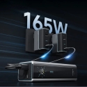 Cuktech CKPB200UGLGR išorinė baterija (powerbank) | 20 000 mAh | 210W | USB-C, USB-A | pilkas Cuktech CKPB200UGLGR išorinė baterija (powerbank) | 20 000 mAh | 210W | USB-C, USB-A | pilkas