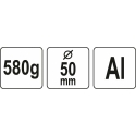 Yato Toya Sa Poland Alumiinivasara | 50 mm / 580g (YT-45282)