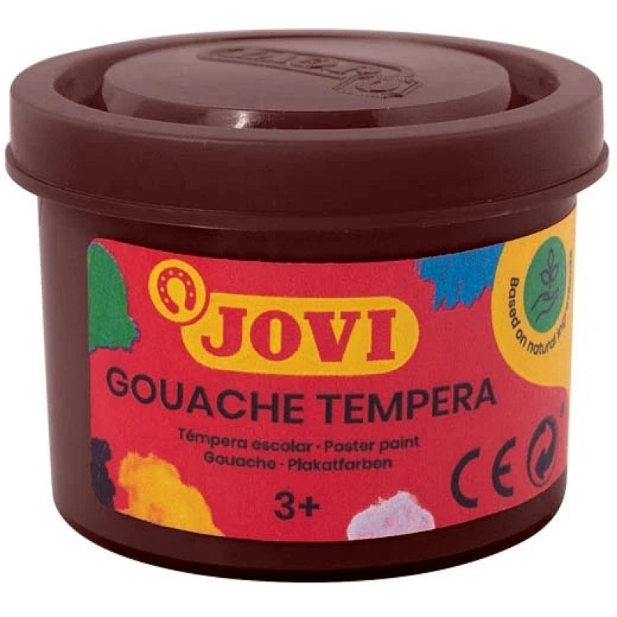 Guašš tempera JOVI Scholar, 5 tk 35 ml, pruun värv – 5