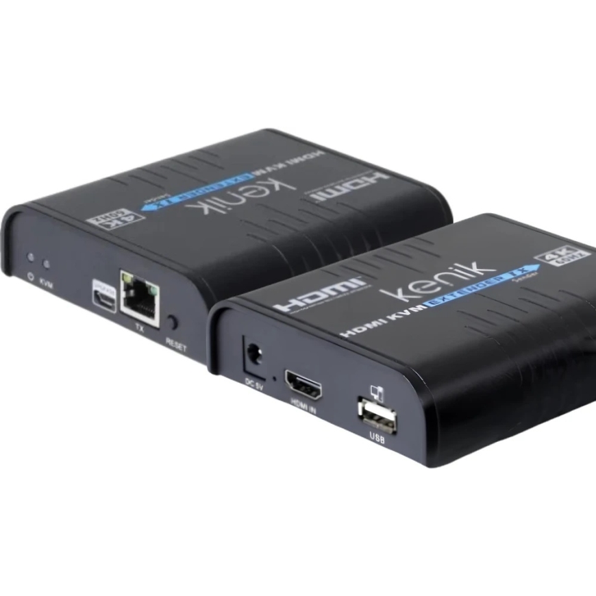Kenik KG-EX120HDMI-U/IP/4K6/Tx HDMI-pitkäjohdin + kierretty parihiiri – 3