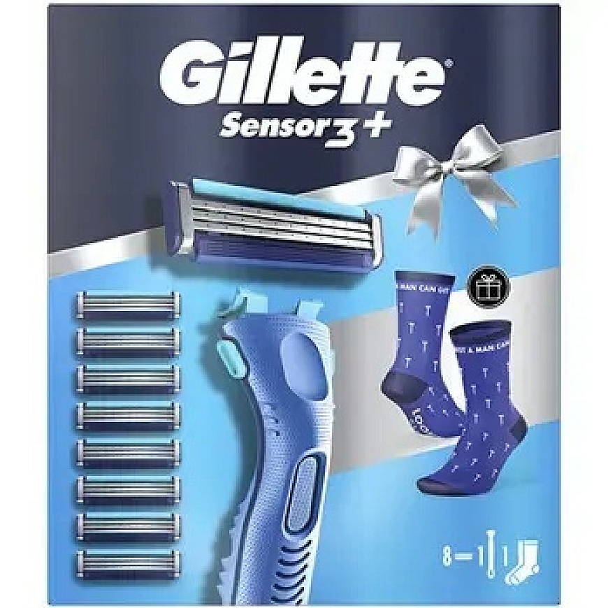 Gillette Sensor3+ Rinkinys - Dovanų rinkinys