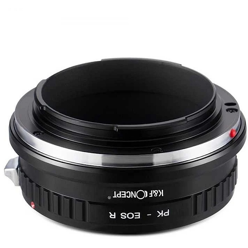 Objektyvas Adapteris - K&F Concept Pentax K į Canon RF Montavimo Aliuminis – 4