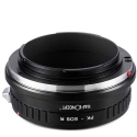 Objektīva adapteris - K&F Concept Pentax K uz Canon RF Alumīnijs Objektīva adapteris - K&F Concept Pentax K uz Canon RF Alumīnijs