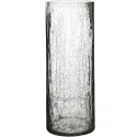 Mondex Since 1986 SERENITE Vaza cilindras 15x15x40cm įtrūkęs stiklas