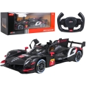 Rastar Kaukosäätöinen Toyota GAZOO Racing GR010 Hybrid 1:14 musta Rastar Kaukosäätöinen Toyota GAZOO Racing GR010 Hybrid 1:14 musta