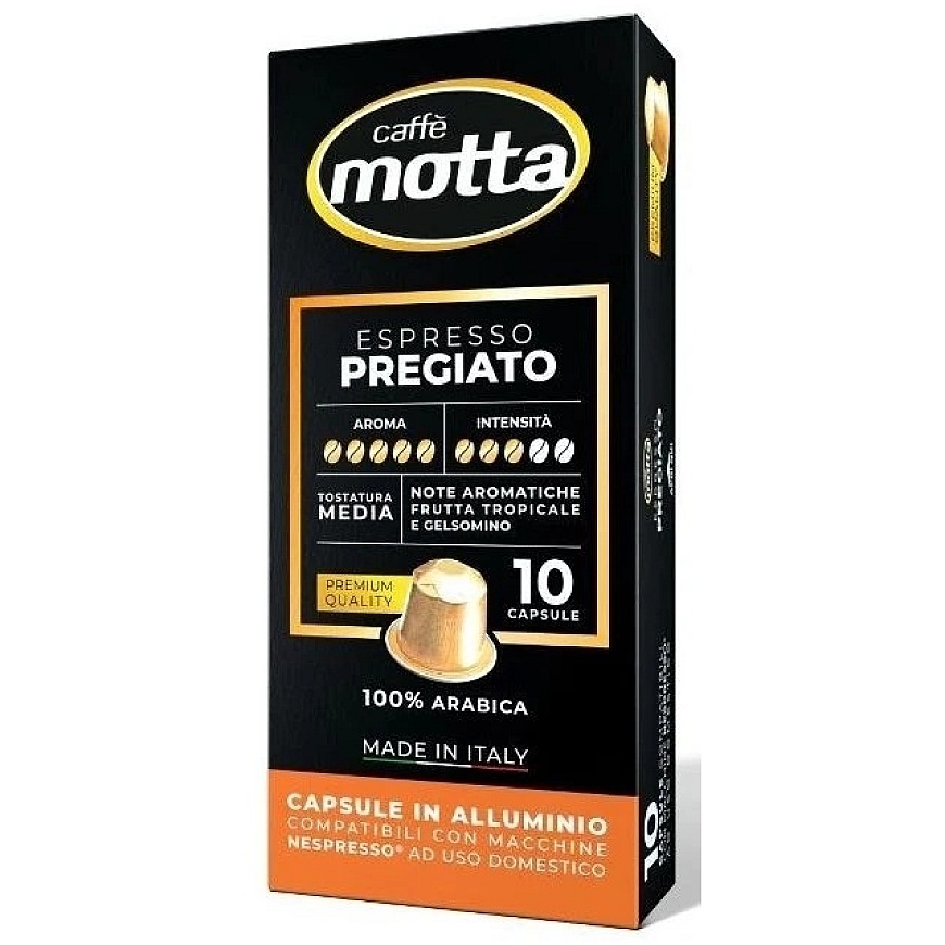 Caffemotta Kavos kapsulės Caffe Motta Espresso Pregiato MT73013, 10 vnt.