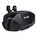 Сумка для велосипедных руля WILDMAN с zipper 3,5L X9 черная Сумка для велосипедных руля WILDMAN с zipper 3,5L X9 черная