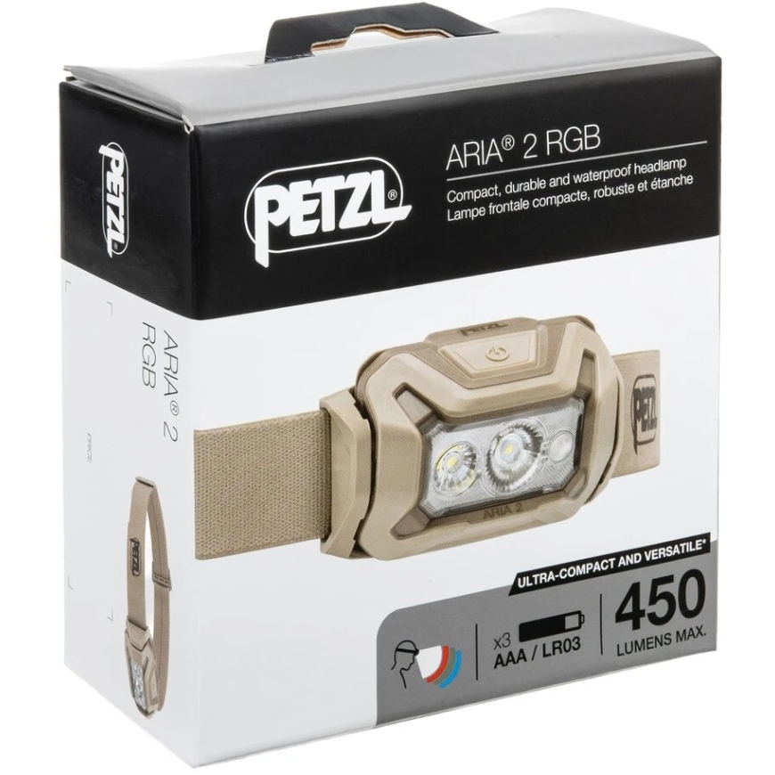 Фронтальный фонарь - Petzl Aria 2 RGB E070BB02 625 лм 115 м IP67 Пустыня – 3