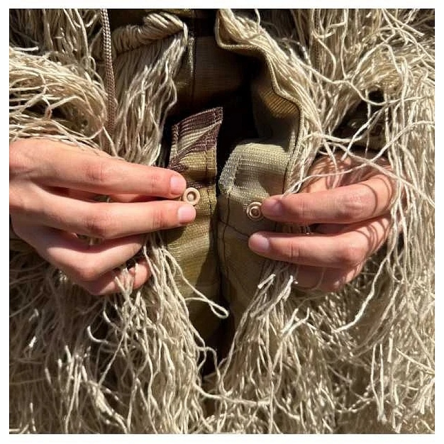 Tragopan Ghillie Camouflage Sand Color – 2